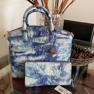 COPY - Brahmin LARGE DUXBURY and Skyler wallet Set